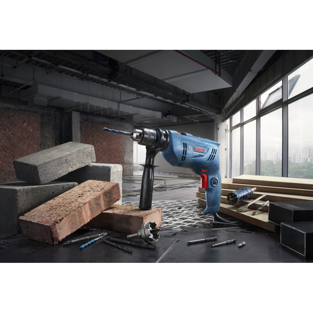 Дриль Bosch GSB 600, 600Вт, 1-10 мм, 3000 об/хв, 48000 уд/хв (0.601.1A0.320) - изображение 2