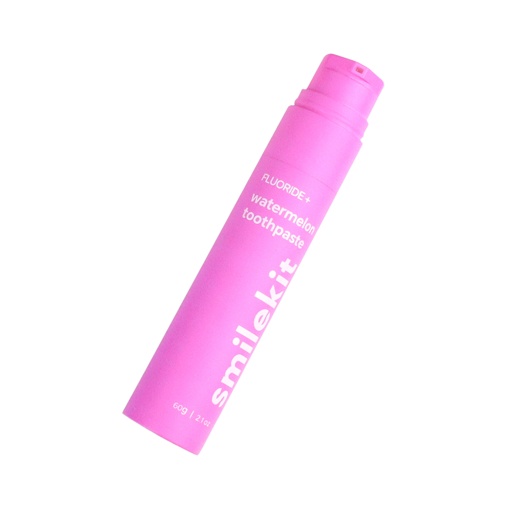 Зубна паста SmileKit Fluoride+ З фторидом та смаком кавуна 60 г (5.1010) - зображення 2