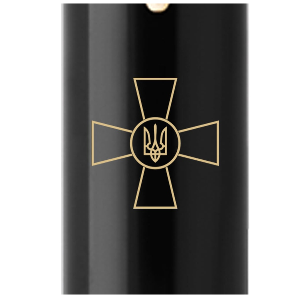 Ручка кулькова Parker IM 17 ARMY Black GT BP Емблема ЗСУ (22032_W001y) - зображення 2