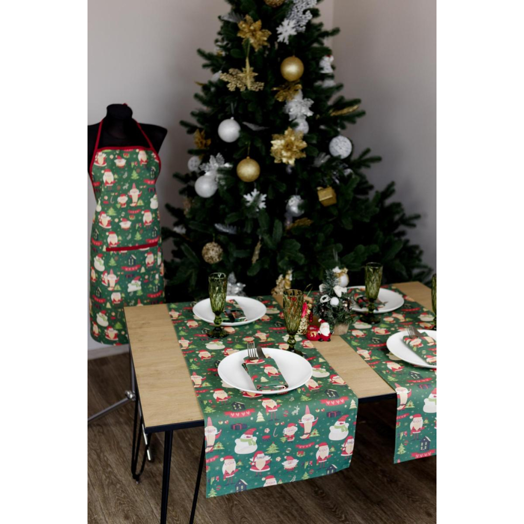 Фартух Прованс Санта на зеленому (035791) - зображення 6