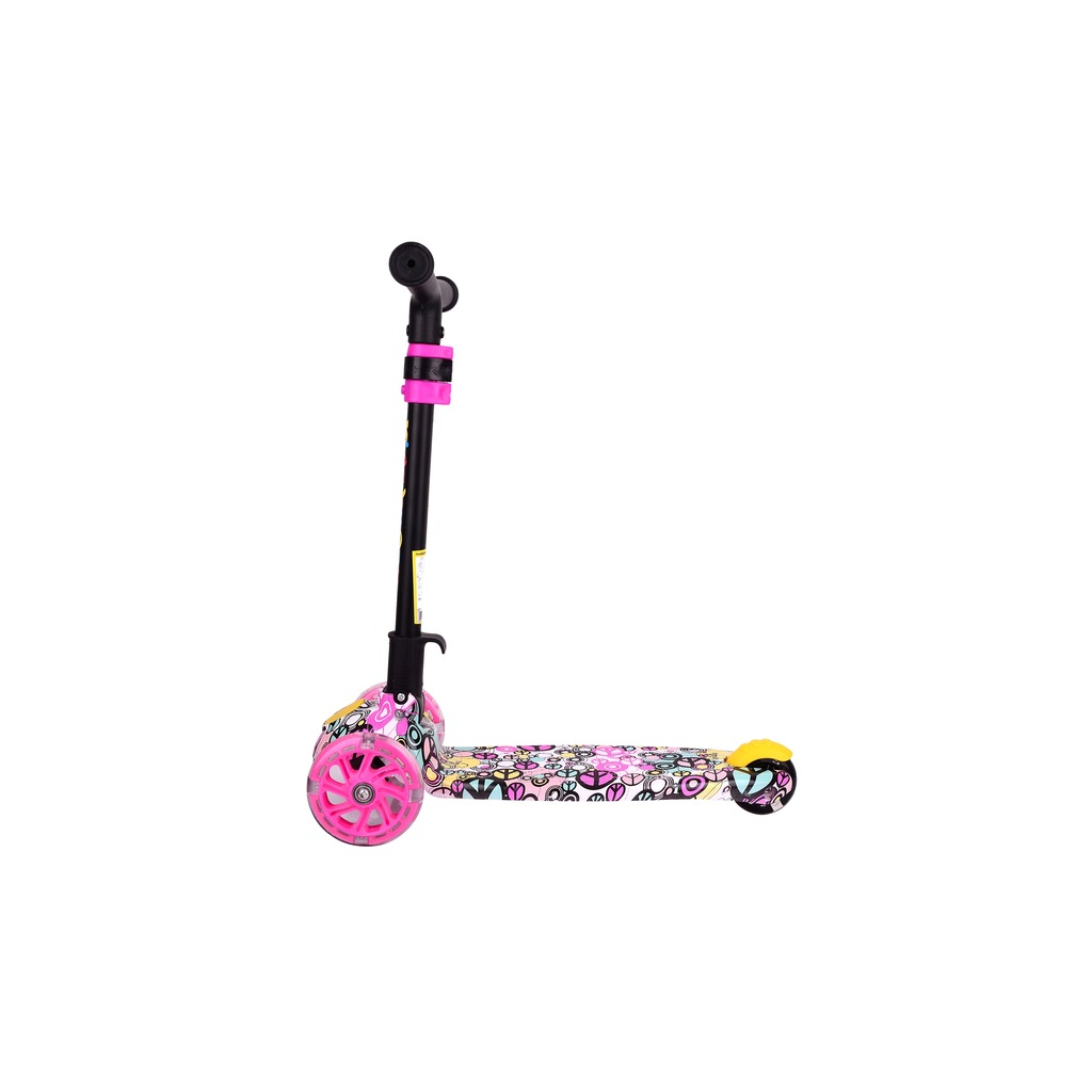 Самокат Daddychild HD009TW Рожевий (6642963) - зображення 3
