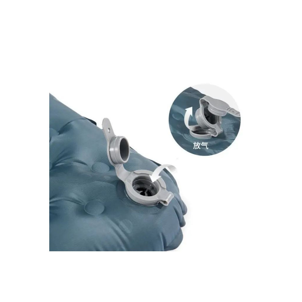 Туристичний килимок Naturehike CNH22DZ018 Double 196x120x7 см Green (6927595712221) - зображення 2