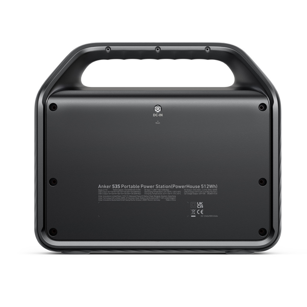 Зарядна станція Anker 535 PowerHouse 512Wh (A1751311) - зображення 5