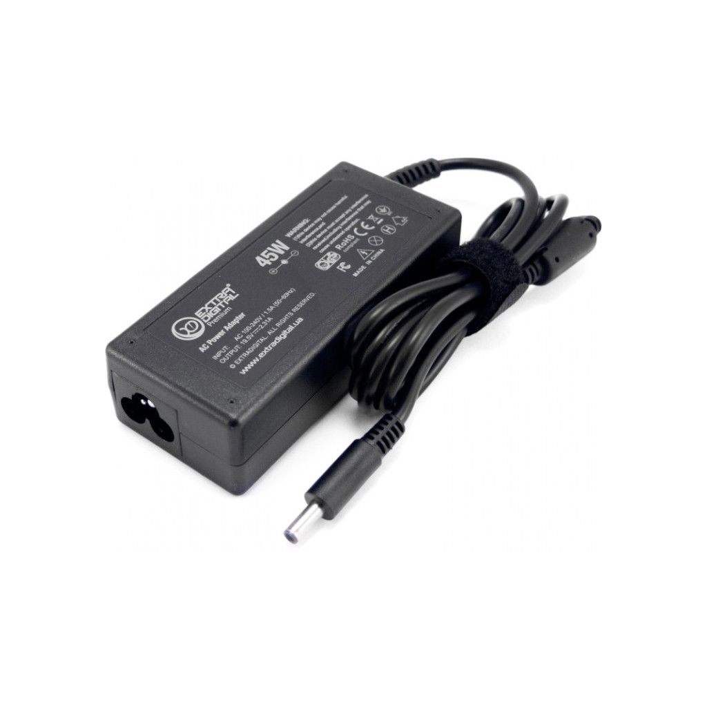 Блок живлення до ноутбуку Extradigital Dell 19.5V, 2.31A, 45W (4.5x3.0) (PSD3883) - зображення 2