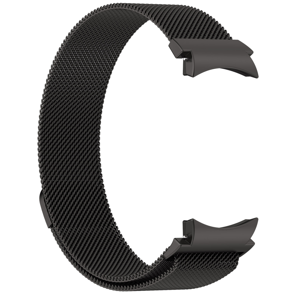 Ремінець до смарт-годинника Armorstandart Milanese Magnetic для Samsung Galaxy Watch 7 / FE / 6 / 6 Classic / 5 / 5 Pro / 4 / 4 Classic Bl (ARM86842) - зображення 4