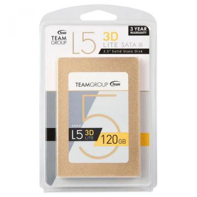 Накопичувач SSD 2.5" 120GB Team (T253TD120G3C101) - зображення 4