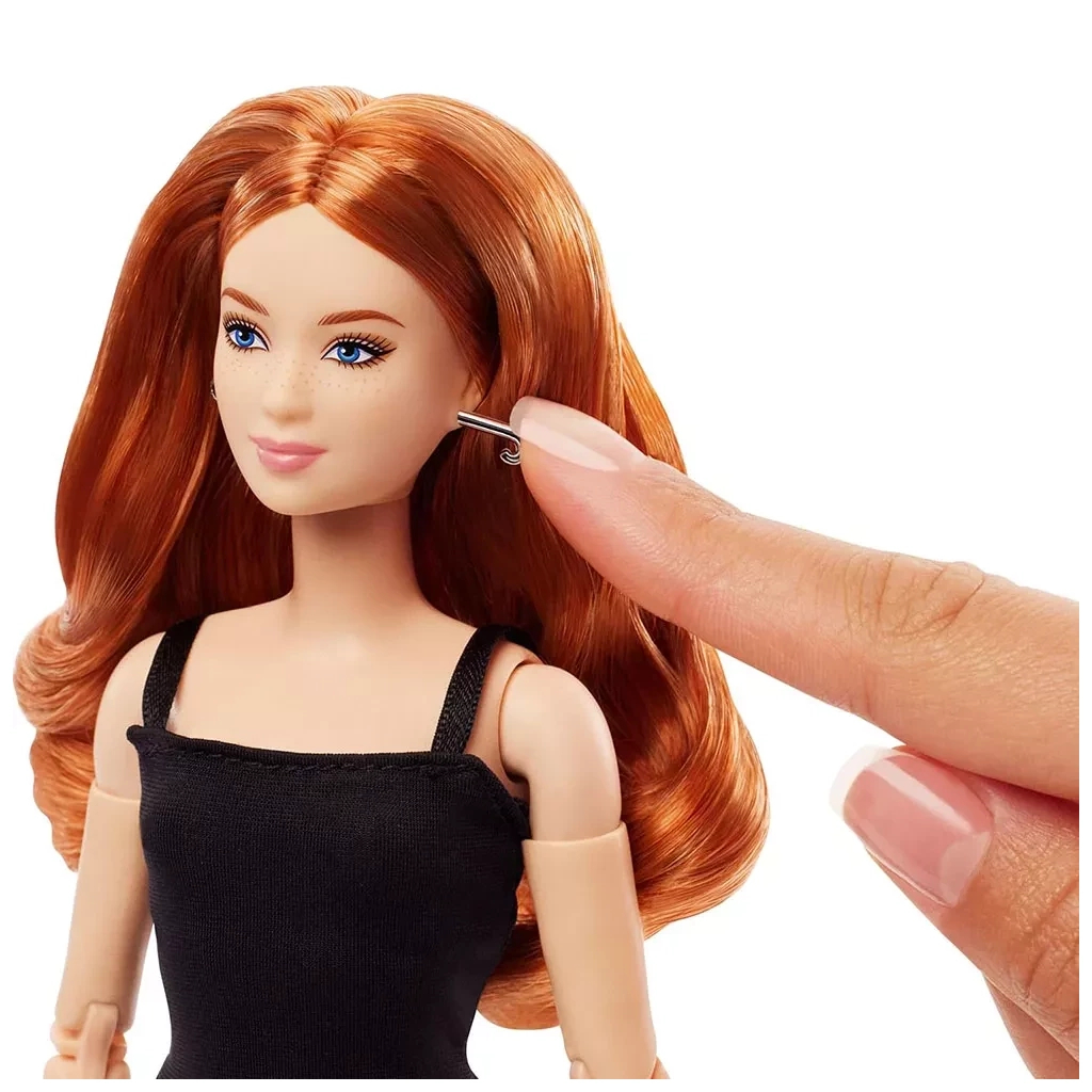 Лялька Barbie Signature Basics 4 Рудоволоса та тендітна (JBH74) - зображення 4