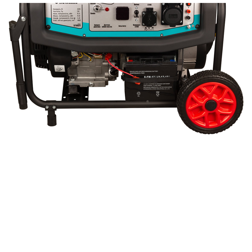 Генератор Sigma 220V 8.5/9.0kW електрозапуск (5710571) - зображення 11