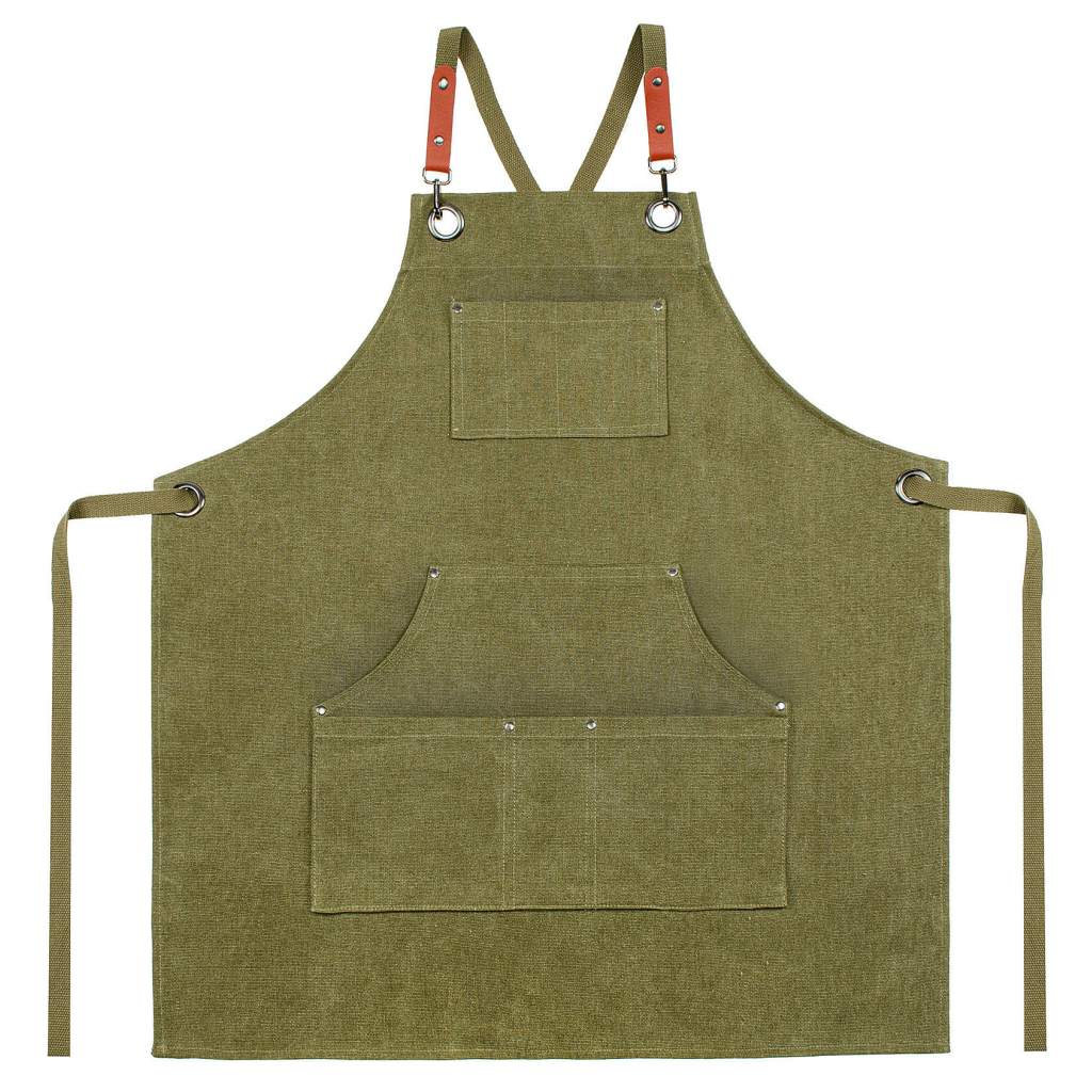 Фартух Home Line Canvas (оливковий) 68x80 см (182781) - изображение 1