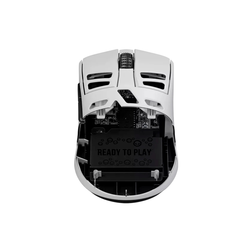 Мишка Lorgar Elite MSE90W Wireless/Bluetooth White (LRG-MSE90W-WH) - зображення 3