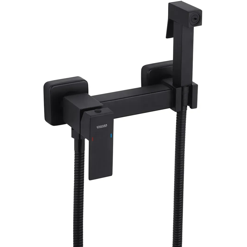 Душовий гарнітур Kroner Edelstahl Kubus-SCH082 + змішувач Edelstahl Kubus-SCH010 + змішувач Edelstahl Kubus-SCH052 (CVS30183) - изображение 6