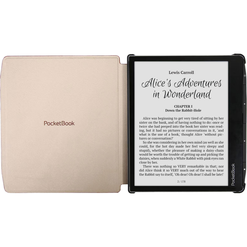 Чохол до електронної книги Pocketbook Era Shell Cover brown (HN-SL-PU-700-BN-WW) - зображення 5