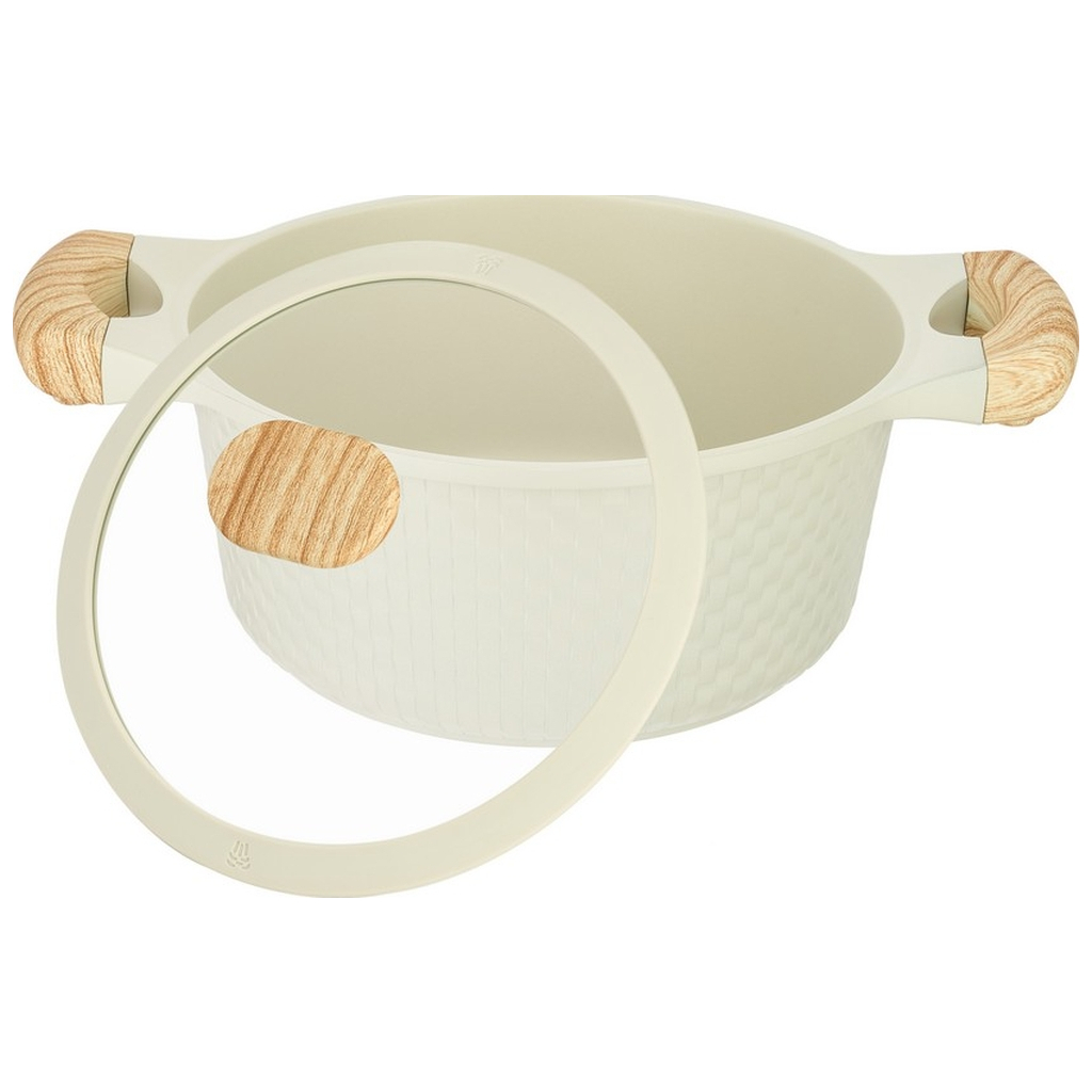 Каструля Resto Ran біла 20 см 2.4 л (93801) - зображення 4