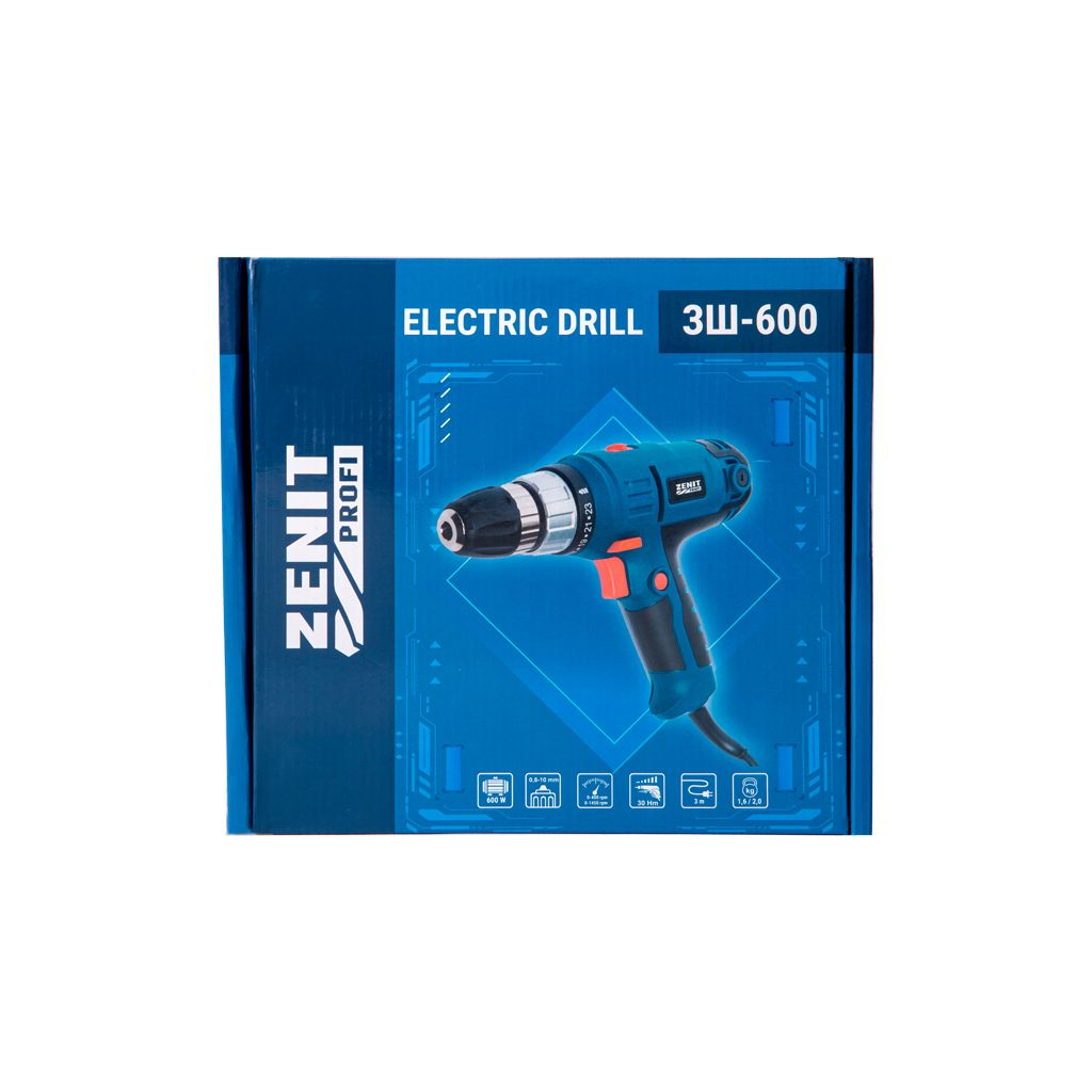 Шуруповерт Зеніт ЗШ-600 профи (844127) - зображення 6
