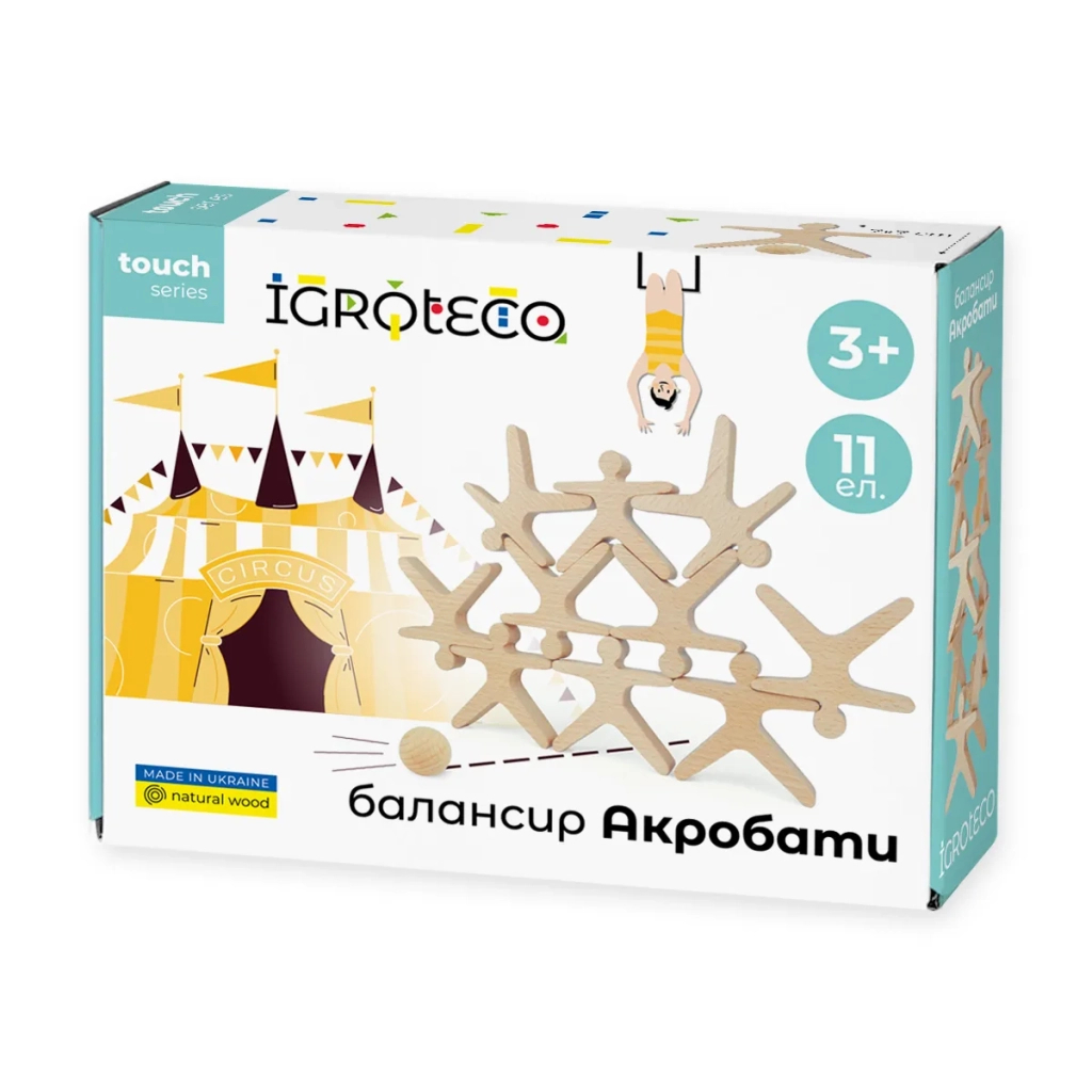 Настільна гра Ігротеко Гра-балансир Акробати (900491) - зображення 1