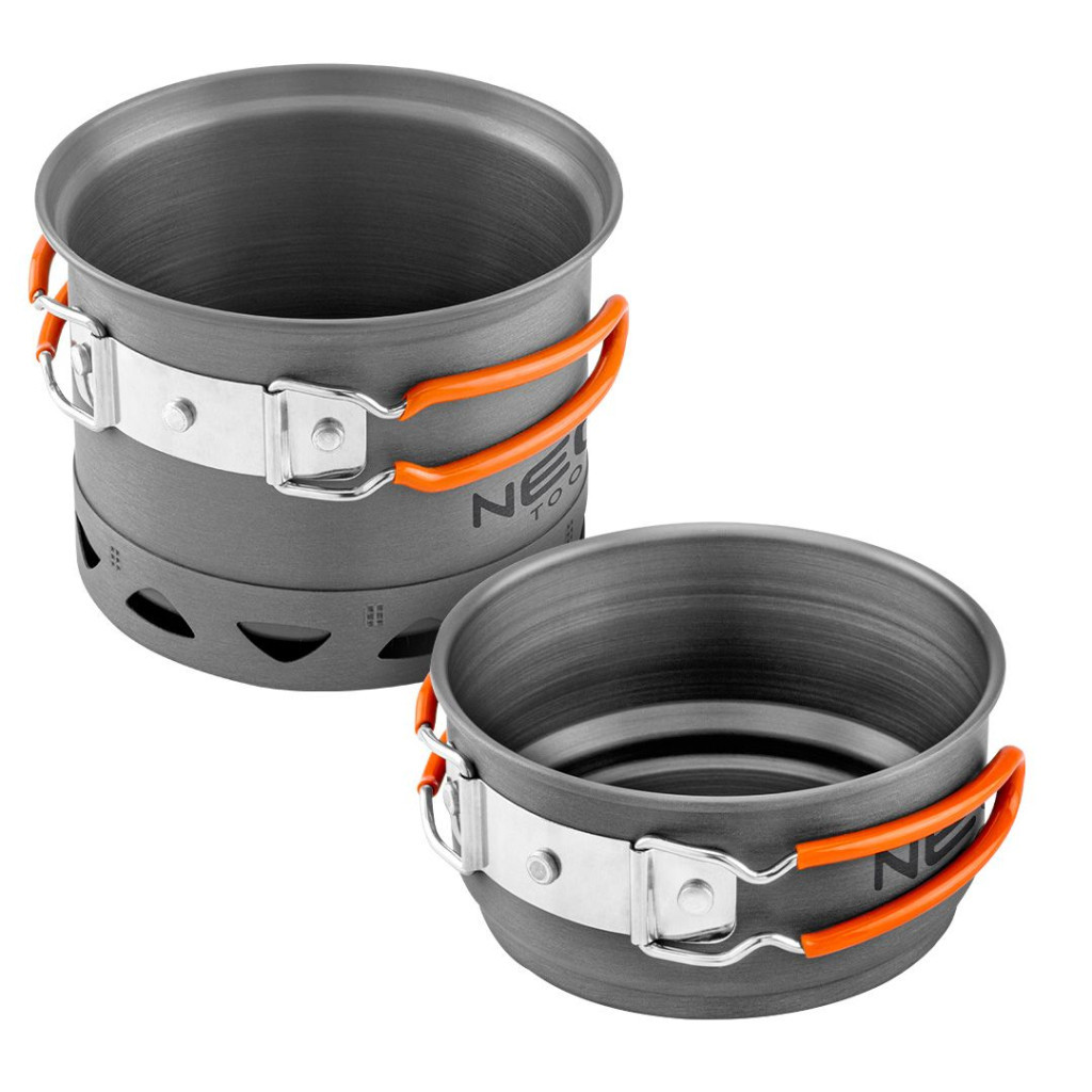 Набір туристичного посуду Neo Tools 2в1 LFGB 0.268 кг (63-144) - зображення 10