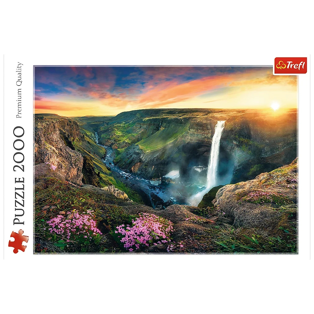 Пазл Trefl Водоспад Хайфосс 2000 елементів (5900511270914) - picture 2
