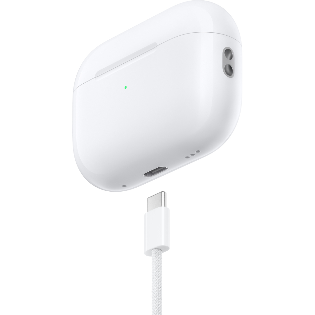 Навушники Apple AirPods Pro with MegaSafe Case USB-C (2nd generation) (MTJV3TY/A) - зображення 6