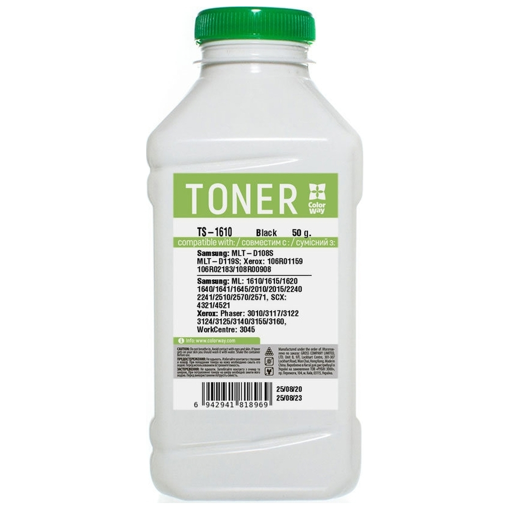 Тонер SAMSUNG ML-1610/1640 ColorWay (TS-1610) - изображение 1