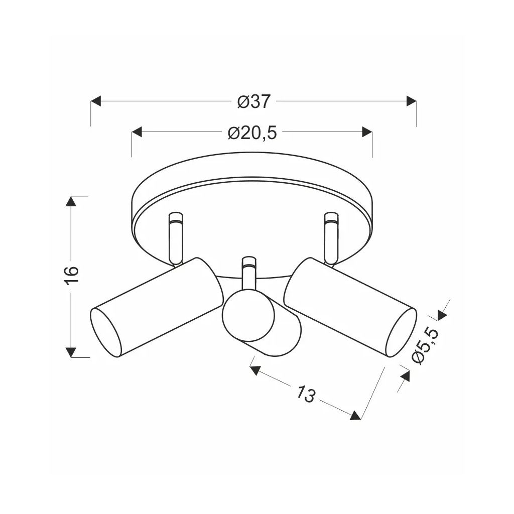 Спот Candellux 98-01726 Colly (98-01726) - изображение 2