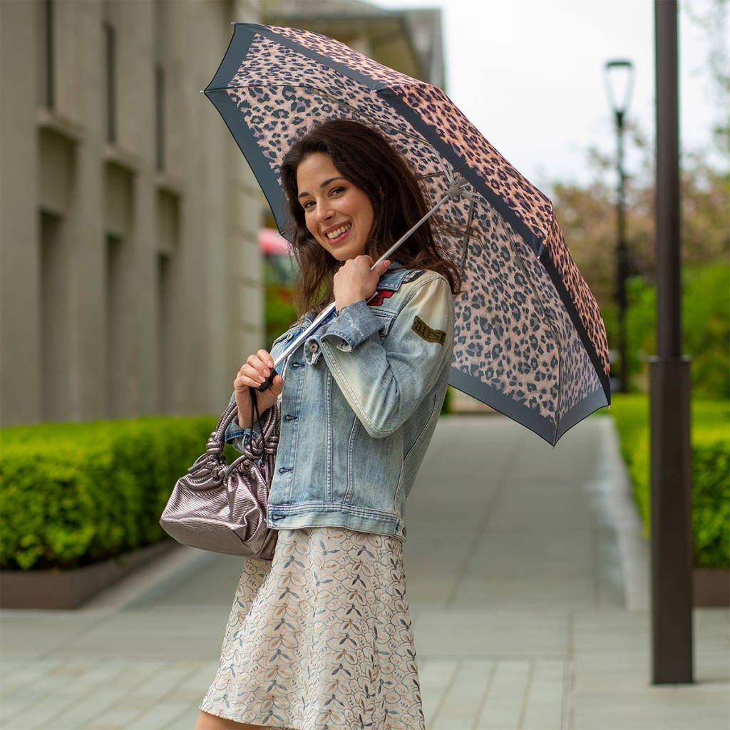 Парасоля Fulton L354-041208 Minilite-2 Painted Leopard (L354-041208) - зображення 2