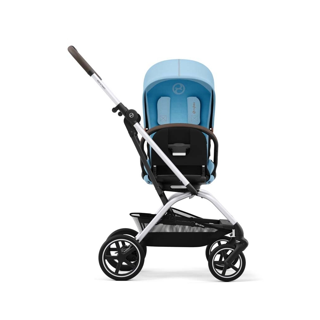 Коляска Cybex Eezy S Twist+ 2 SLV Beach Blue (з бампером) (522001117) - зображення 5