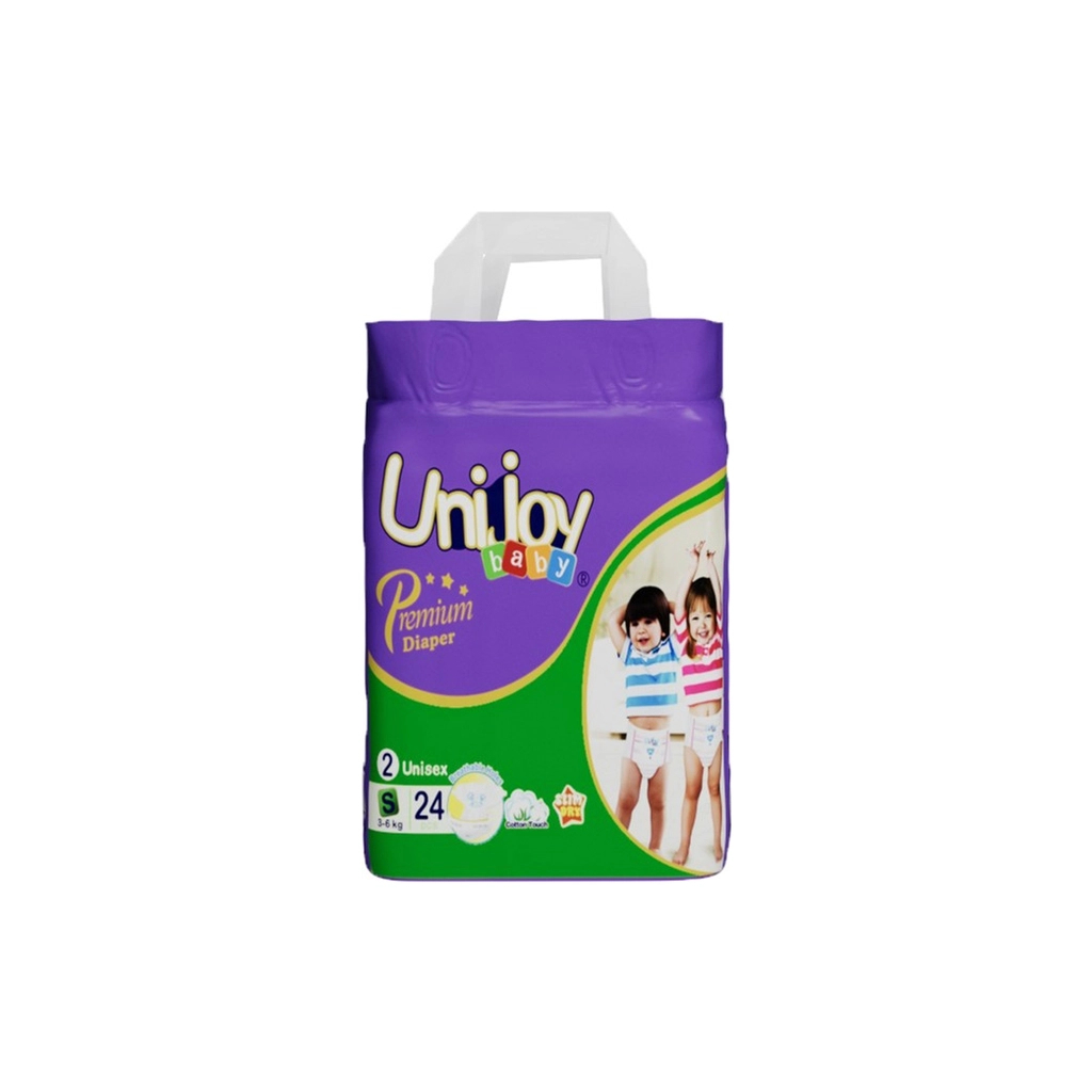 Підгузки Unijoy baby Premium S (3-6 кг) 24 шт (6973920541011) - зображення 2