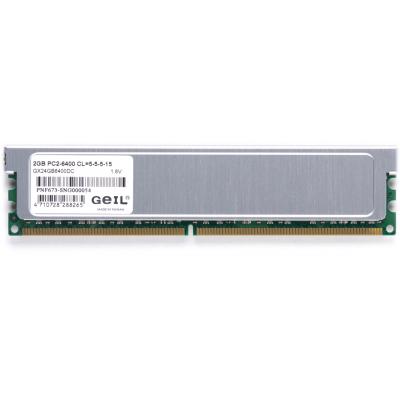 Модуль пам'яті для комп'ютера DDR2 4GB (2х2GB) 800 MHz Geil (GX24GB6400DC) - зображення 4