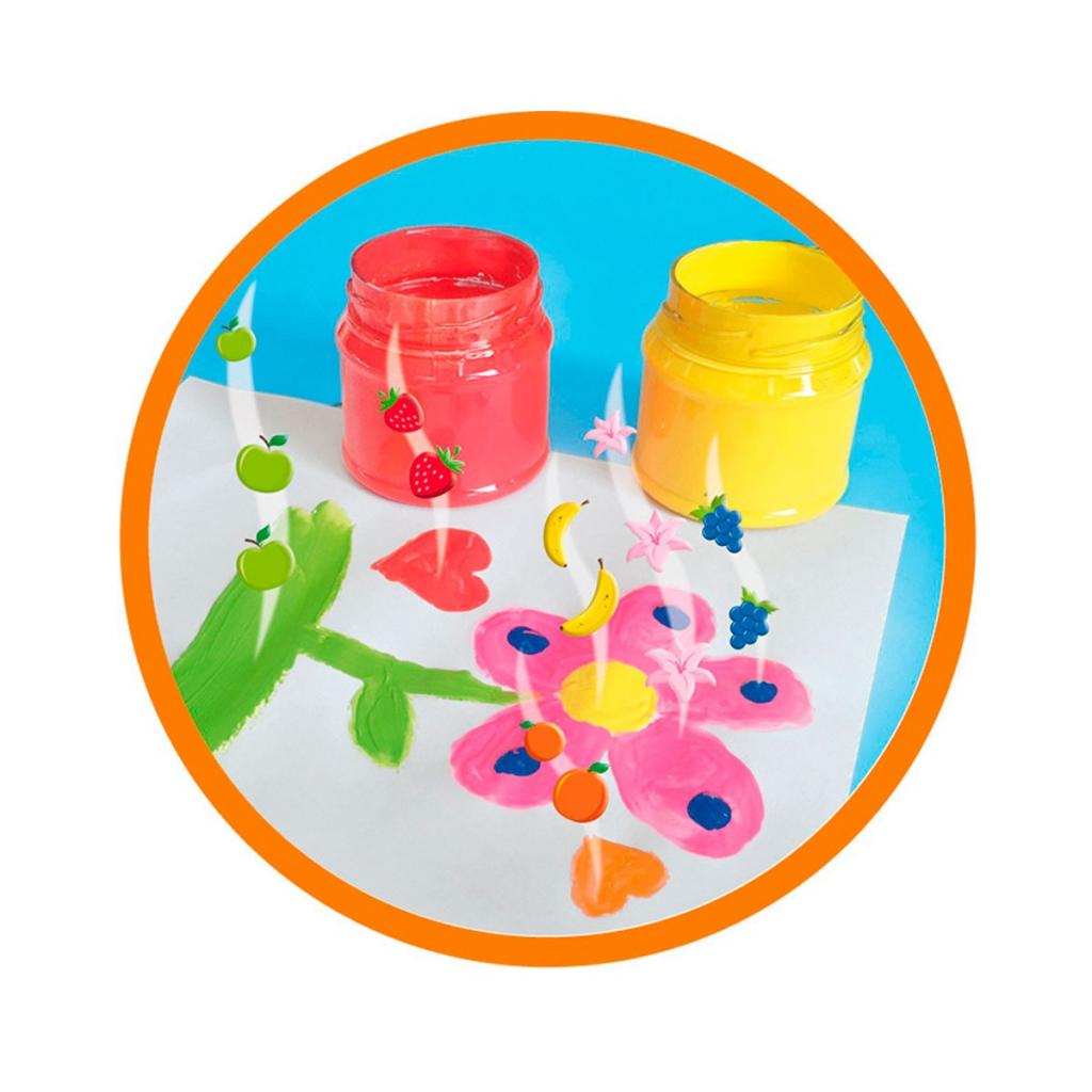 Гуашеві фарби Ses 6 кольорів з ароматом (00334S) - зображення 4