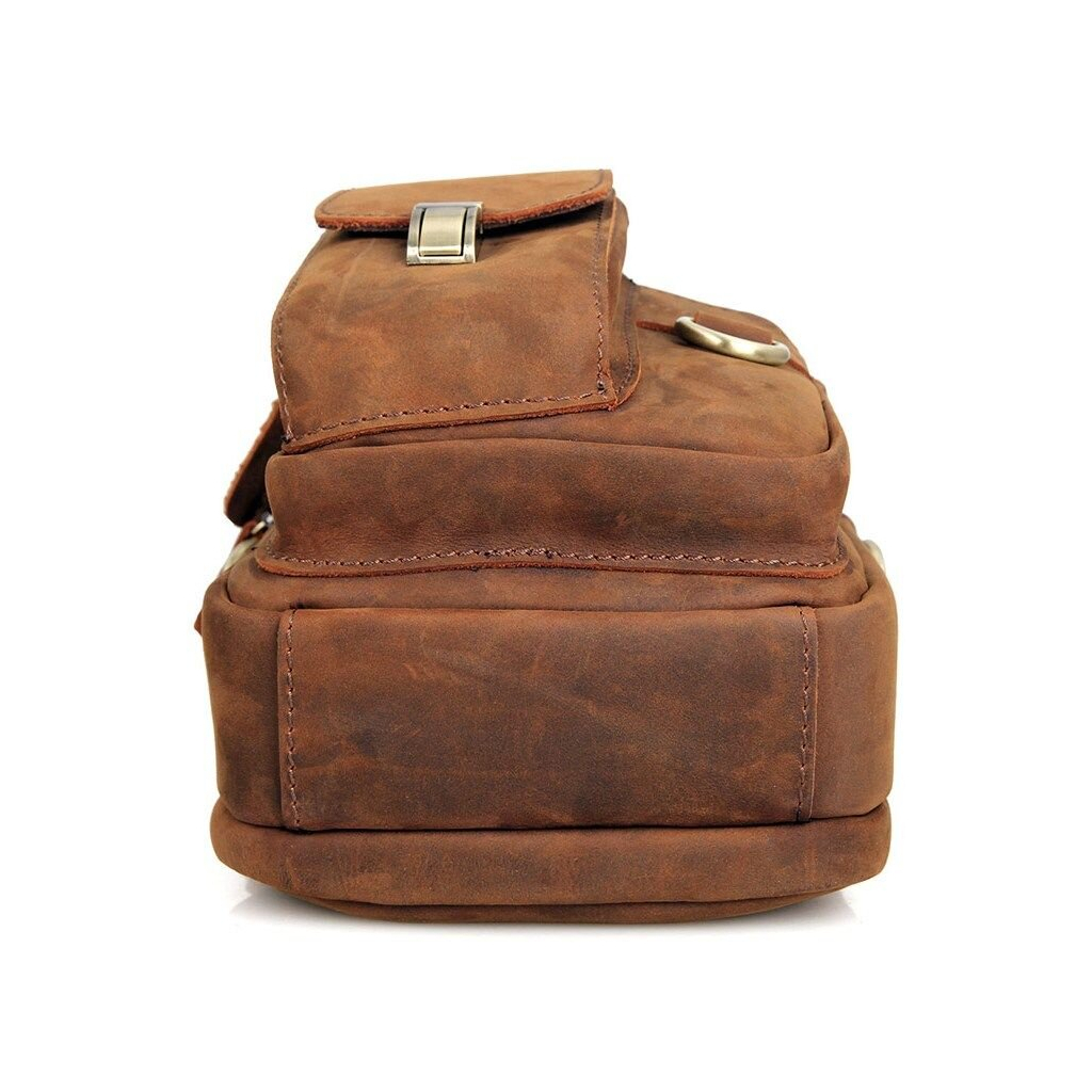 Сумка Vintage Коричнева (14416) - зображення 7