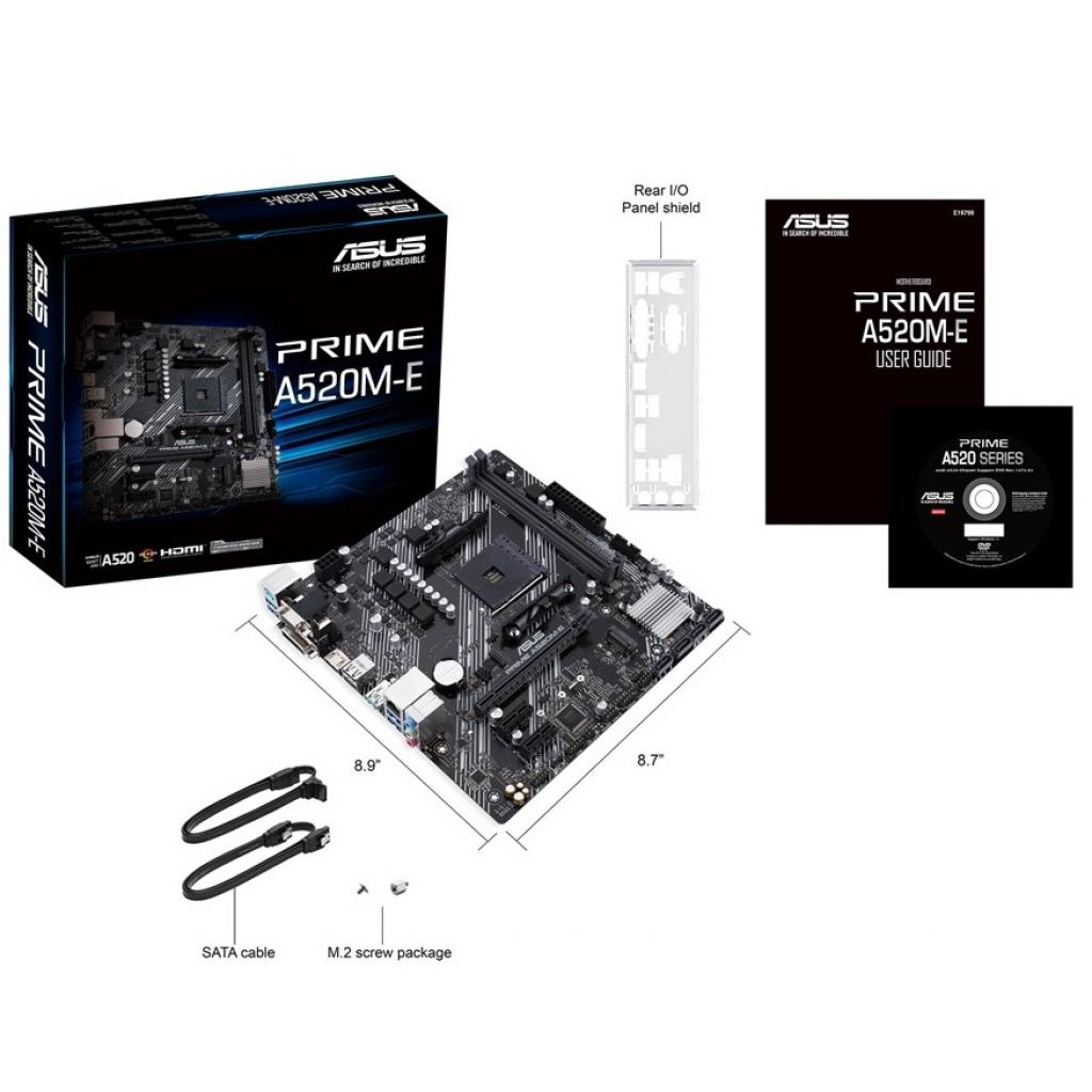 Материнська плата ASUS PRIME A520M-E - зображення 8