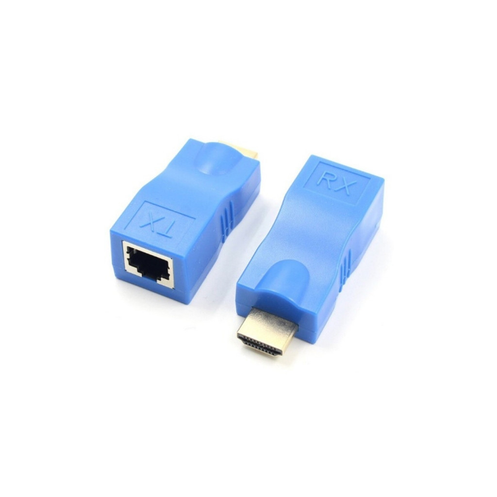 Адаптер HDMI extender passive 30m RJ45 1080P Extradigital (KBH1754) - изображение 1