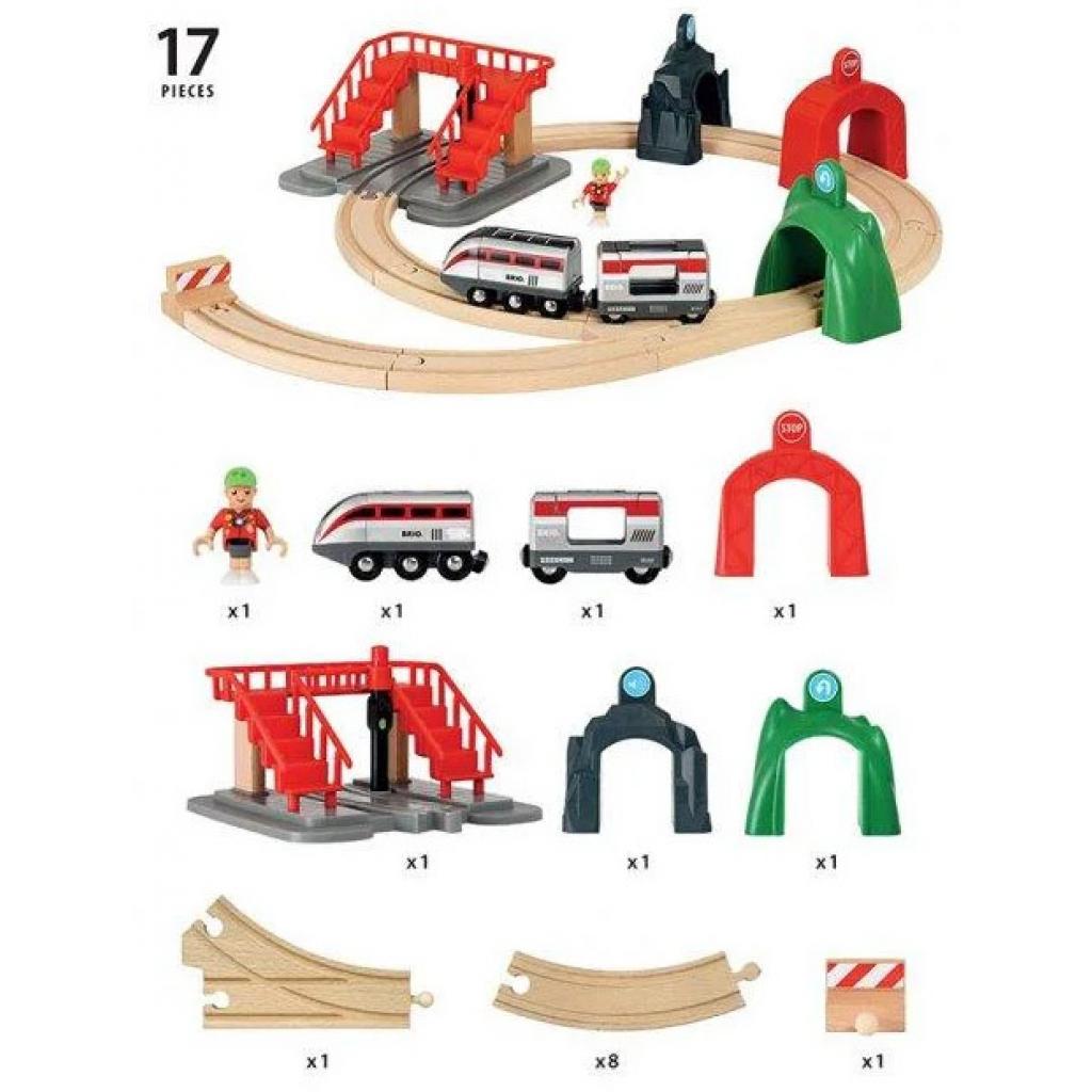 Залізниця Brio World Smart Tech з потягом і керуючими тонелями (33873) - зображення 6