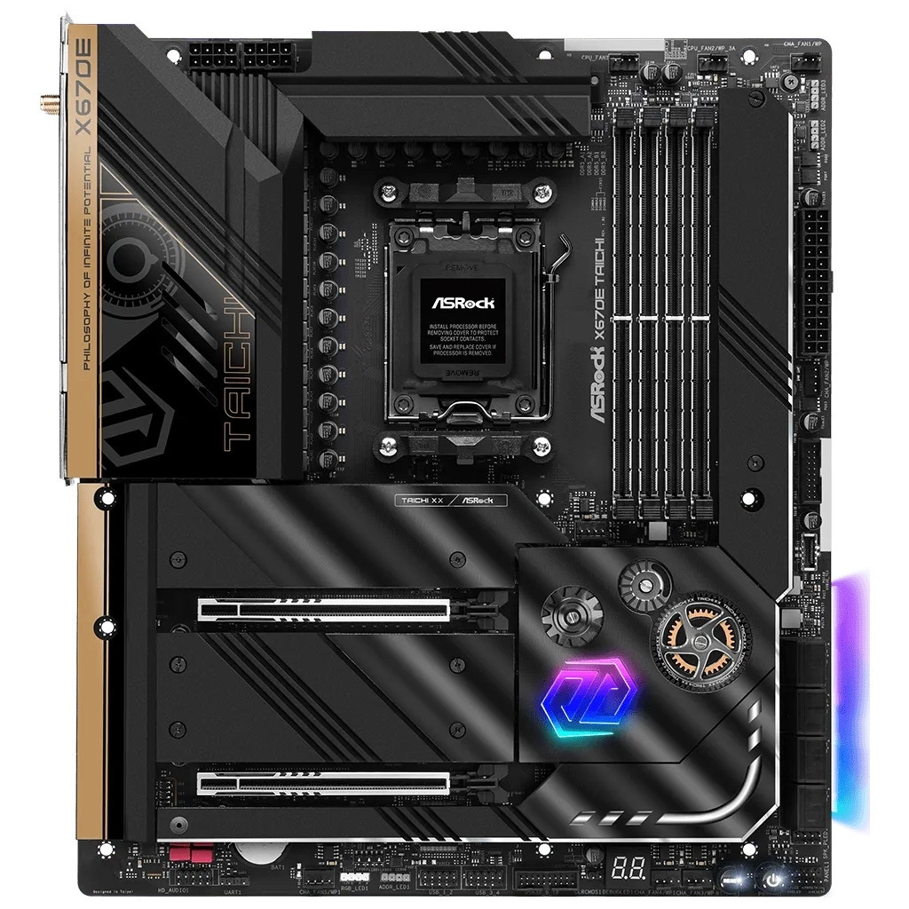 Материнська плата ASRock X670E TAICHI - зображення 1