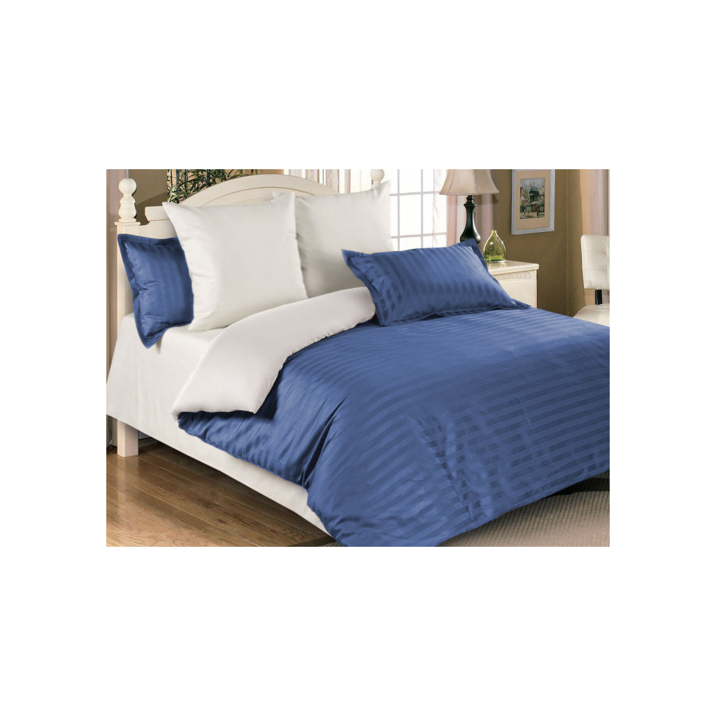 Постільна білизна MirSon Сатин Fernand Duet 220х240 - King Size (2200001435544) - изображение 1