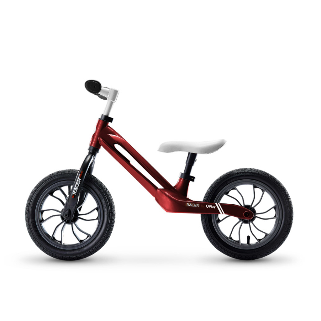 Біговел QPlay Racer с надувными колесами Red White (B-300RedWhite) - зображення 1