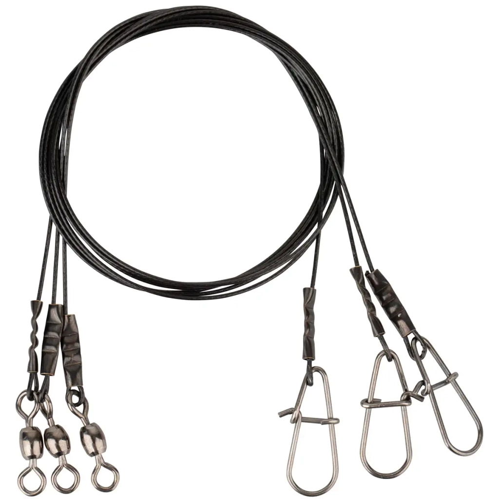 Повідець Savage Gear Black7 Trace 20cm 0.35mm 7kg (3 шт/уп.) (1854.12.89) - изображение 1