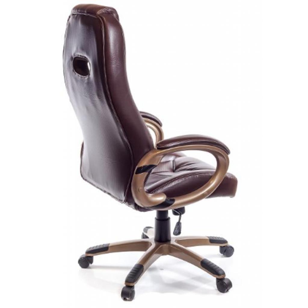 Офісне крісло Аклас Брук PL TILT Коричневое (07261) - зображення 5