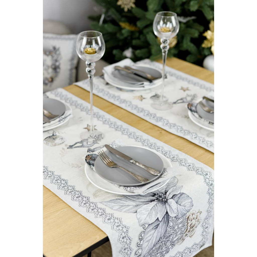 Доріжка на стіл Прованс гобеленова SILVER STAR 40х140 см (4823093450110) - зображення 4