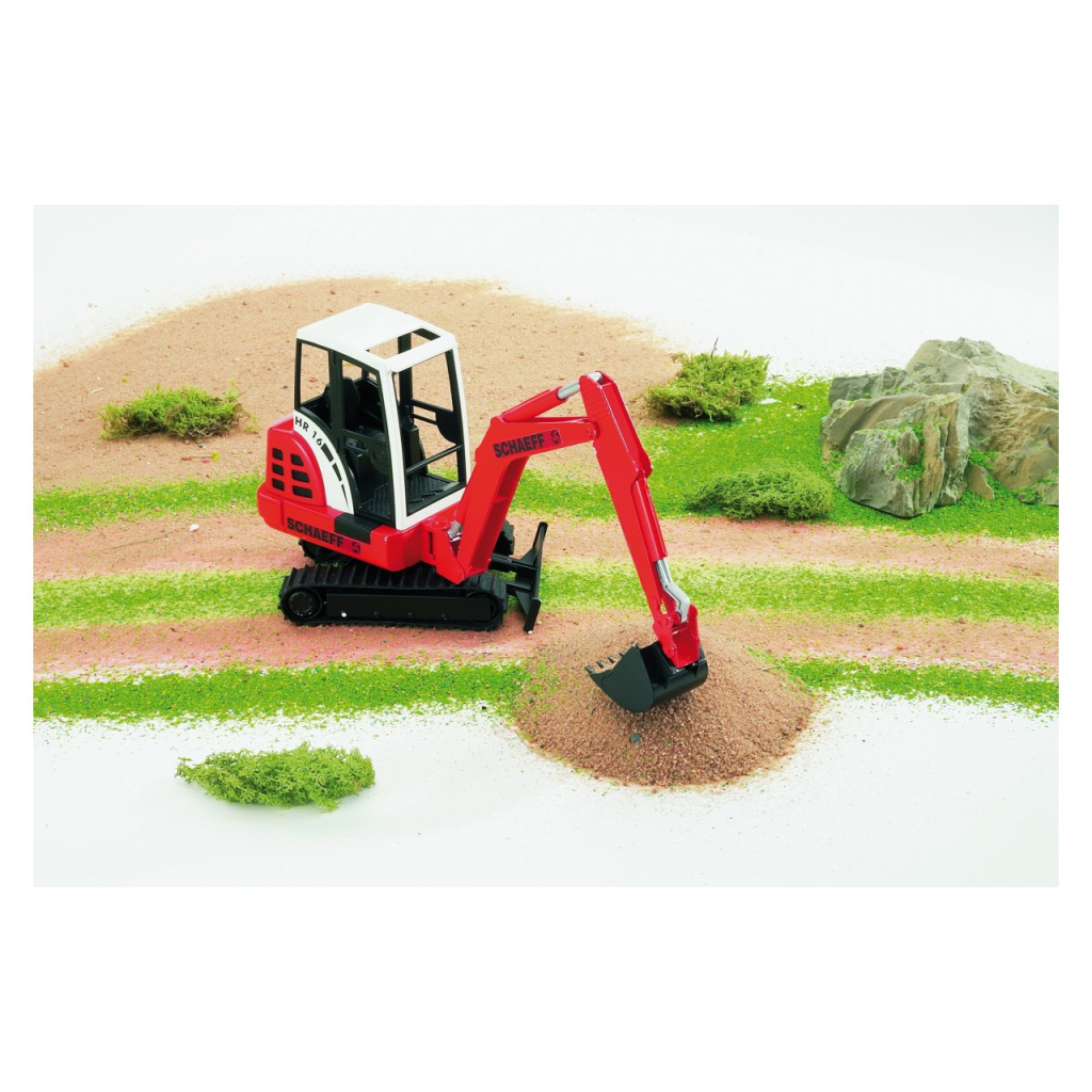 Спецтехніка Bruder міні-екскаватор гусеничний Schaeff HR16 (02432) - зображення 2