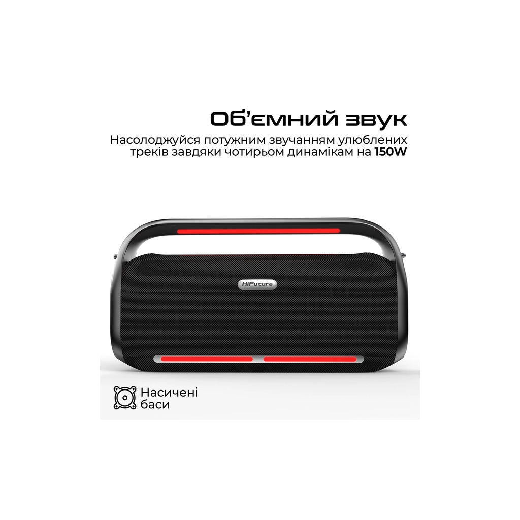Акустична система HiFuture Musicbox 300 Black (musicbox300.black) - зображення 2