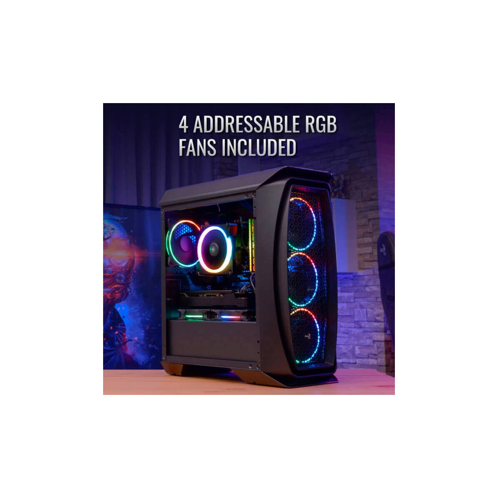 Корпус AeroCool Aero One Mini Eclipse-G-WT-v1 Black/White (ACCS-PB18143.21) - зображення 11