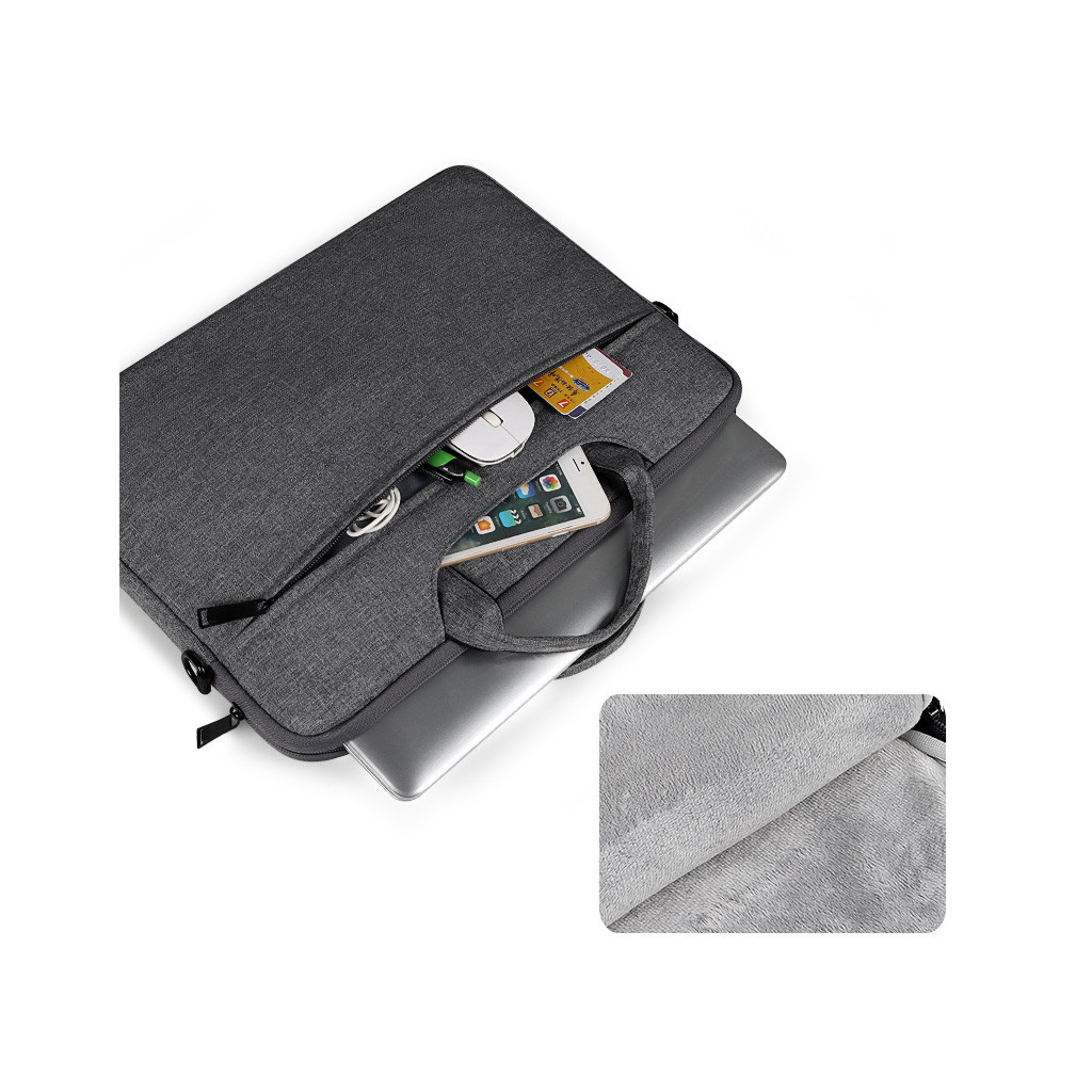 Сумка для ноутбука Armorstandart 15.6 ARM01S Dark Grey (ARM71690) - зображення 3