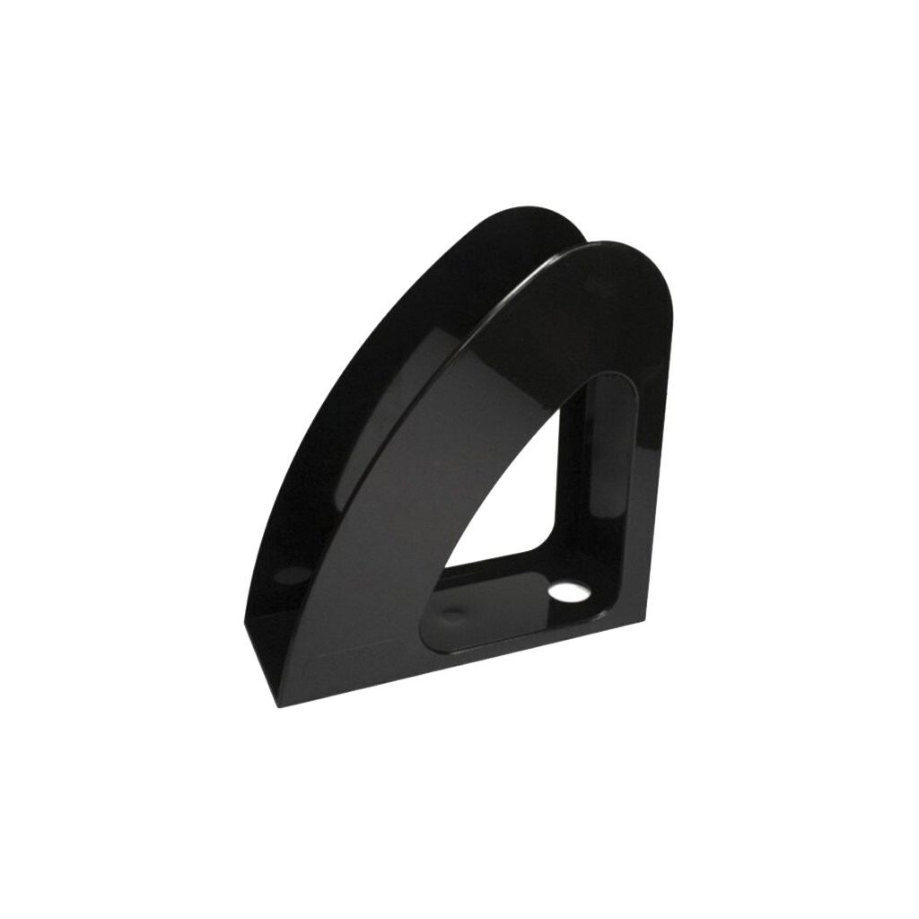 Лоток для паперів Арника вертикальний ВЕСЕЛКА, чорний (80613) - зображення 1