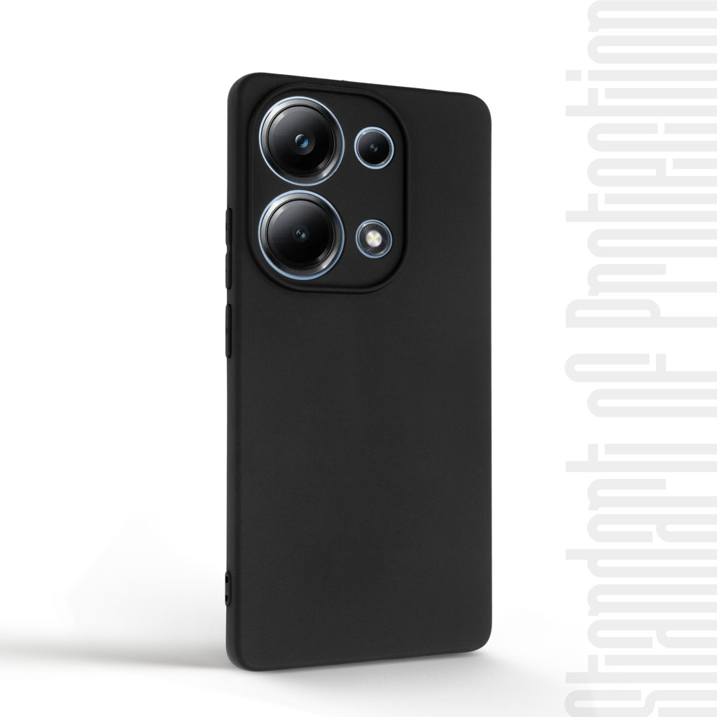 Чохол до мобільного телефона Armorstandart Matte Slim Fit Xiaomi Poco M6 Pro 4G Camera cover Black (ARM74146) - зображення 2