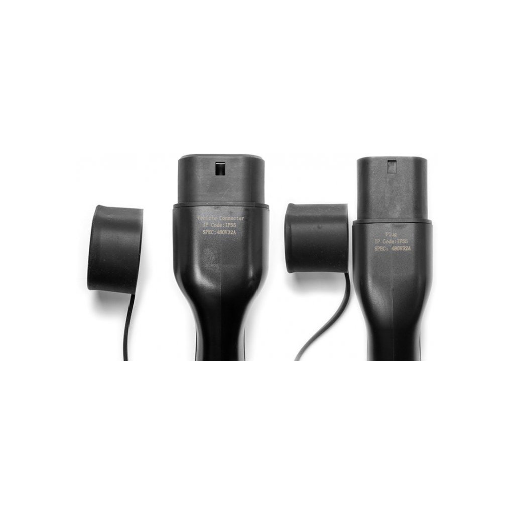 Зарядний кабель для електромобіля HiSmart Type 2 - Type 2, 32A, 7.2кВт, 1 фазный, 5м (EV200016) - picture 3