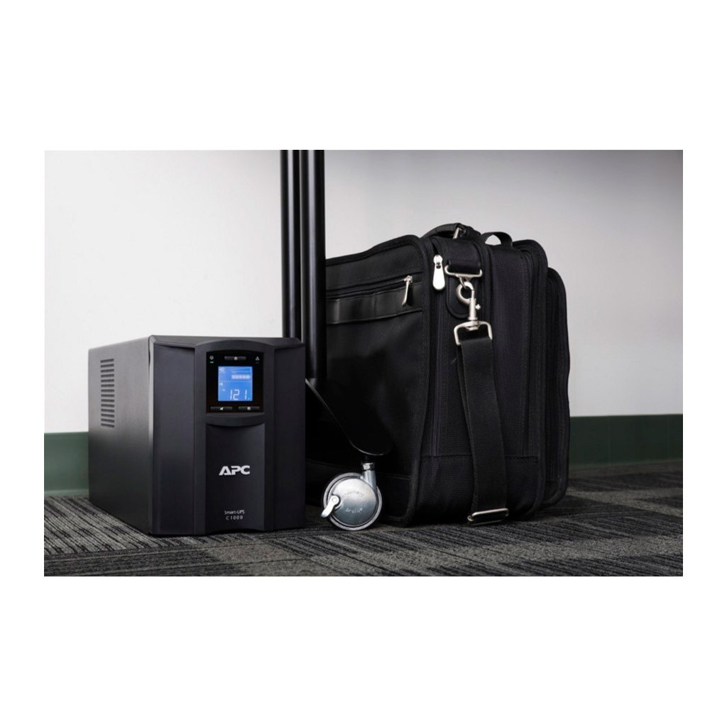 Пристрій безперебійного живлення APC Smart-UPS C 1000VA LCD with SmartConnect (SMC1000IC) - зображення 5