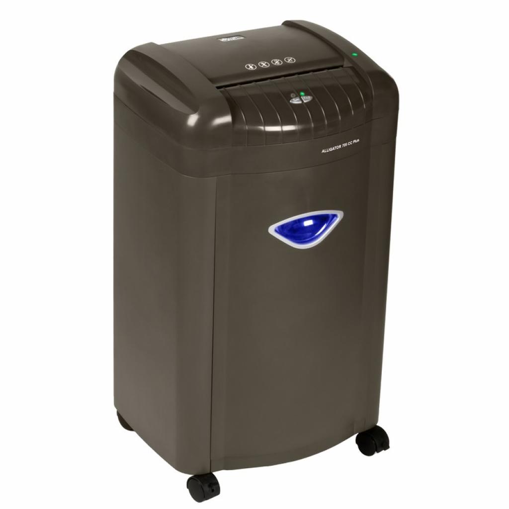 Знищувач документів Alligator 705 CC+ (2x5mm) (6020100) - зображення 1