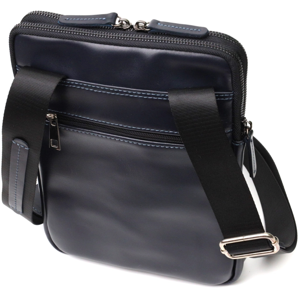 Сумка Shvigel З натуральної шкіри Синя (22142) - зображення 2