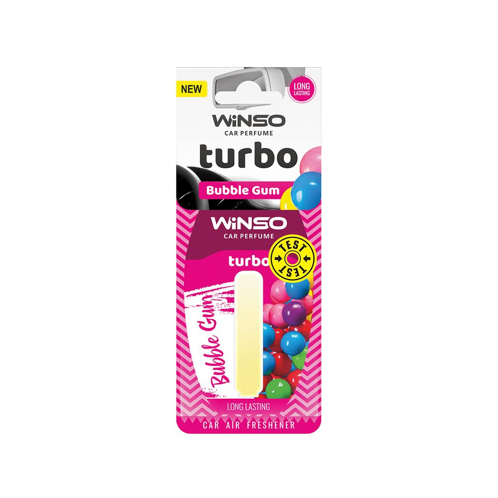 Ароматизатор для автомобіля WINSO Turbo Bubble Gum (532660) - зображення 1
